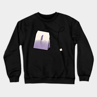 Lavender Tea Bag Crewneck Sweatshirt